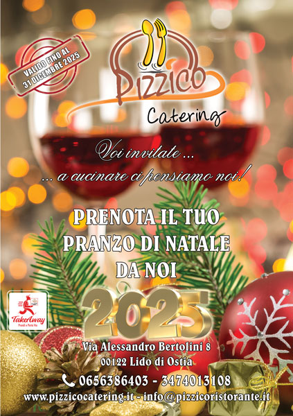 menu natalizio pizzico catering