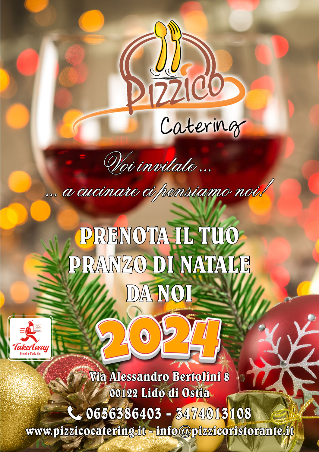 menu natalizio pizzico catering